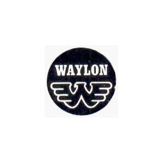  Waylon Jennings   Logo (Eagle)   1 Button / Pin Clothing