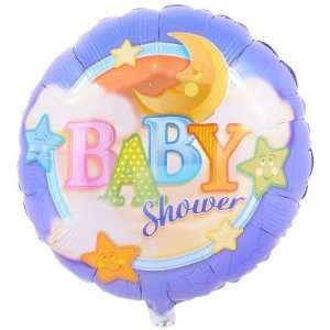 Baby Shower Moon and Stars Foil Balloon Health & Personal 