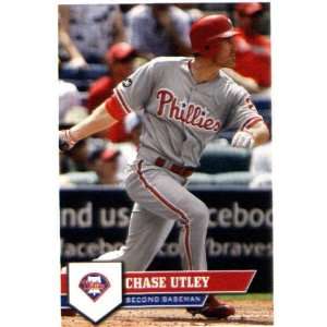 2011 Topps Major League Baseball Sticker #174 Chase Utley Philadelphia 