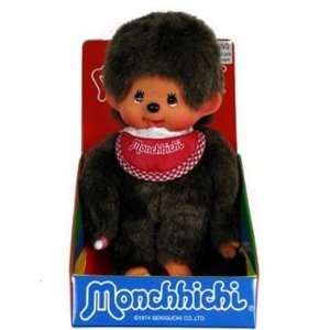  8 BASIC MONCHICHI Girl Plush Toy with Red Bib Toys 