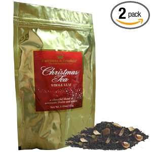 Harrisons & Crosfield Christmas Tea Whole Leaf, 4.41 Ounce Packages 