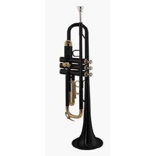  E.M. Winston Deluxe Student Trumpet Outfit   Black Finish 