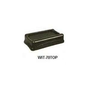  Witt Industries 70TOP   Drop Top w/ Flaps, Black Plastic 