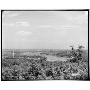  Connecticut River,Holyoke from Mountain Park