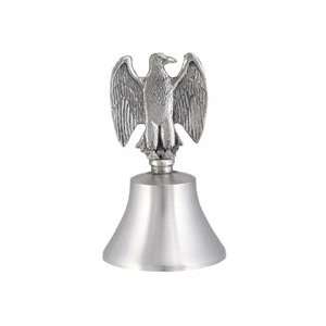  Woodbury Pewter Bell   Eagle   3.75 in