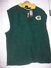 OFFICIAL NFL GREEN BAY PACKERS FOOTBALL VEST JACKET