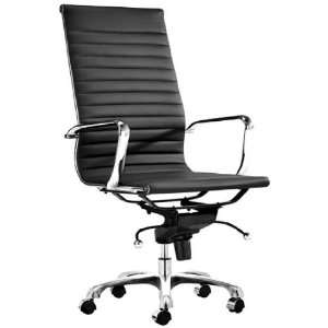    Lider High Back Office Chair by Zuo Modern   Black