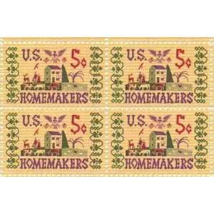  U.S. Homemakers Set of 4 x 5 Cent US Postage Stamps NEW 