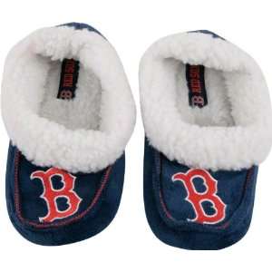  Boston Red Sox Womens Moccasin Slipper