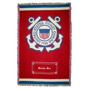  Personalized Heroes Throw   Coast Guard