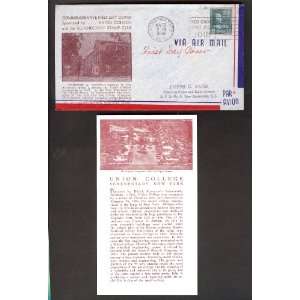  Scott #826 Union College (33) Used First Day Cover 