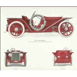  Reprint The American Roadster; Two or three passenger 