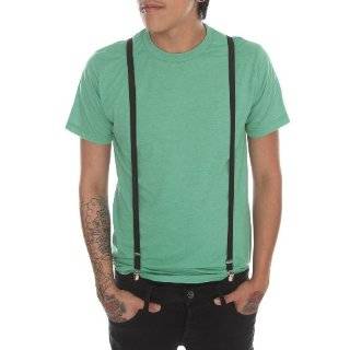 Black Skinny Suspenders