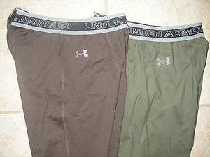NWT ONE MENS UNDER ARMOUR COLD GEAR CORE FITTED EVO LEGGINGS PANTS S 