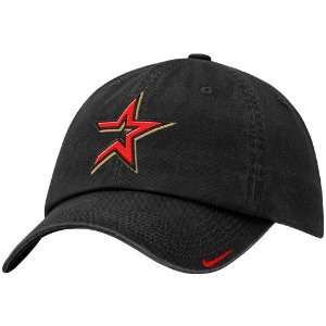 Nike Houston Astros Black Stadium Adjustable Hat  Sports 