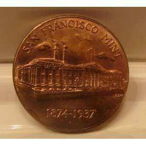 1937 s San Francisco Mint Metal 