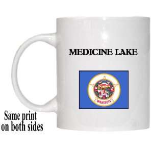    US State Flag   MEDICINE LAKE, Minnesota (MN) Mug 
