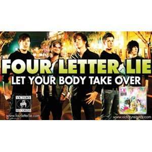  Four Letter Lie   Posters   Limited Concert Promo