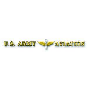  United States Army Aviation Window Strip Decal Sticker 16 