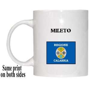  Italy Region, Calabria   MILETO Mug 