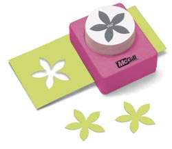 STAR FLOWER Stacking Paper Punch Mcgill  