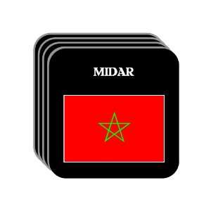  Morocco   MIDAR Set of 4 Mini Mousepad Coasters 