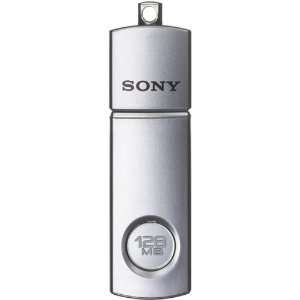  SONY USM128DS 128MB MicroVault Mini (Silver) Electronics