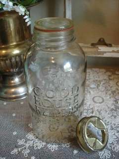 Old Nostalgic Goodhouse Keepers Xlg Mason Jar~4 Display  