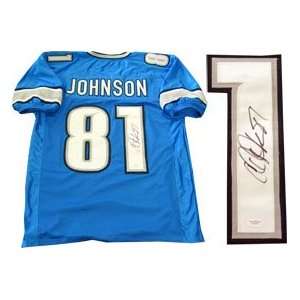  Calvin Johnson Autographed Detroit Lions Jersey Sports 