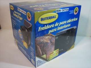   ) Black Masterbuilt Butterball Indoor Electric Turkey Fryer 20010611