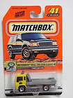 MATCHBOX CAR CARRIER DELIVERY FLATBED TRUCK, FLIP BODY, NEAR MINT 