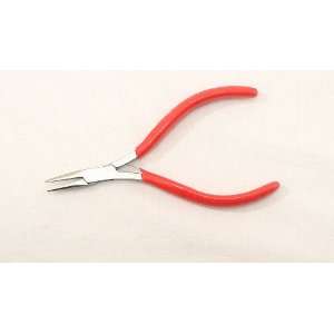  5 Micro Plier Chain Nose Red Cover Handles Good Quality 