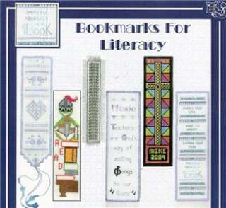 Bookmarks for Literacy   Cross Stitch Hardanger Booklet  