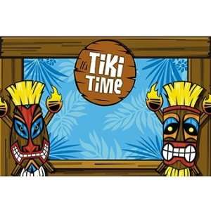 Tiki Time Wall Mural 