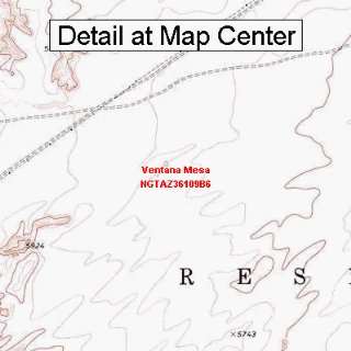   Map   Ventana Mesa, Arizona (Folded/Waterproof)