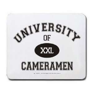  UNIVERSITY OF XXL CAMERMEN Mousepad