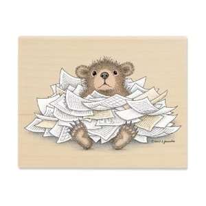   Stamp Bear ied in Paperwork; 2 Items/Order Arts, Crafts & Sewing