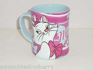  Marie Aristocats Cat Pink Blue Coffee Mug  