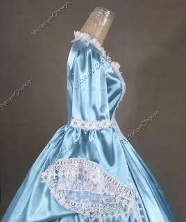 Marie Antoinette Gothic Victorian Gown Wedding Dress 150 L  
