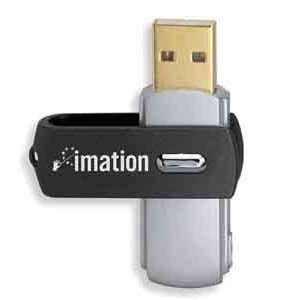 IMATION Flash Drive, USB 2.0, 2GB, Swivel Electronics