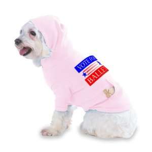  VOTE FOR BALLET Hooded (Hoody) T Shirt with pocket for 