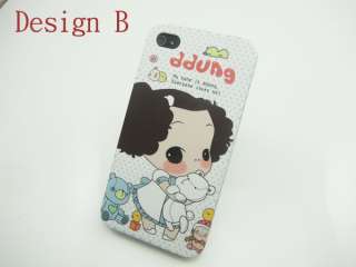 DDUNG My lady Ddung Hard Case Cover for iPhone 4  