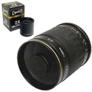 Opteka 500mm / 1000mm High Definition Mirror Telephoto Lens for Sony 