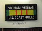 Iron On Patch Vietnam colors Veteran US Coast Guard insignia emblem 
