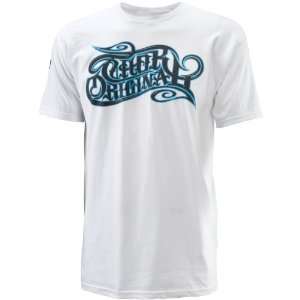  THOR FRESH INK WHITE/BLUE YOUTH TEE SHIRT X SMALL/XS 