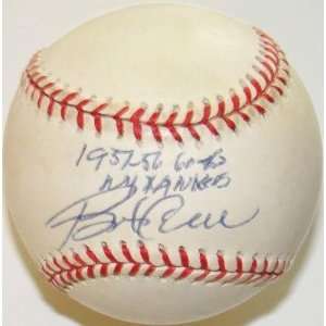  Autographed Bob Cerv Baseball   Inscribed AL   Autographed 
