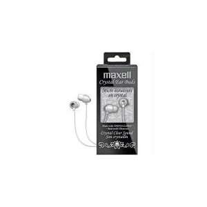  Maxell White Crystal Earbuds Musical Instruments