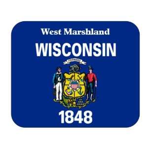  US State Flag   West Marshland, Wisconsin (WI) Mouse Pad 