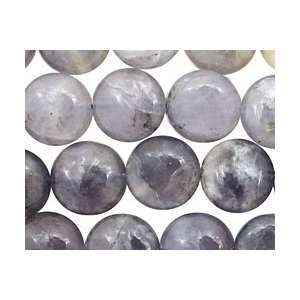  Iolite Beads Puff Coin 14mm Arts, Crafts & Sewing
