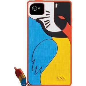  Creatures Case Red Parrot for iPhone 4, 4S Electronics